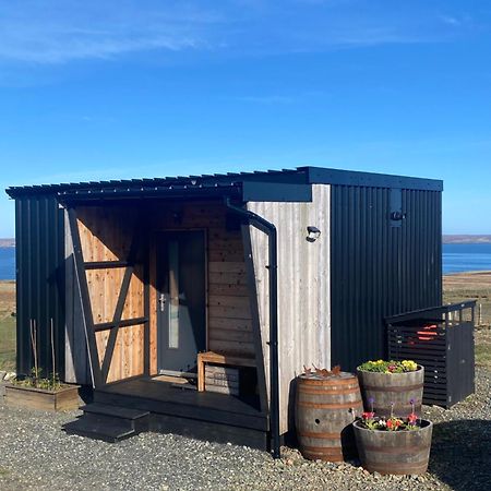 Unique Luxurious Cabin On Sea View Working Croft Villa Garrabost Buitenkant foto