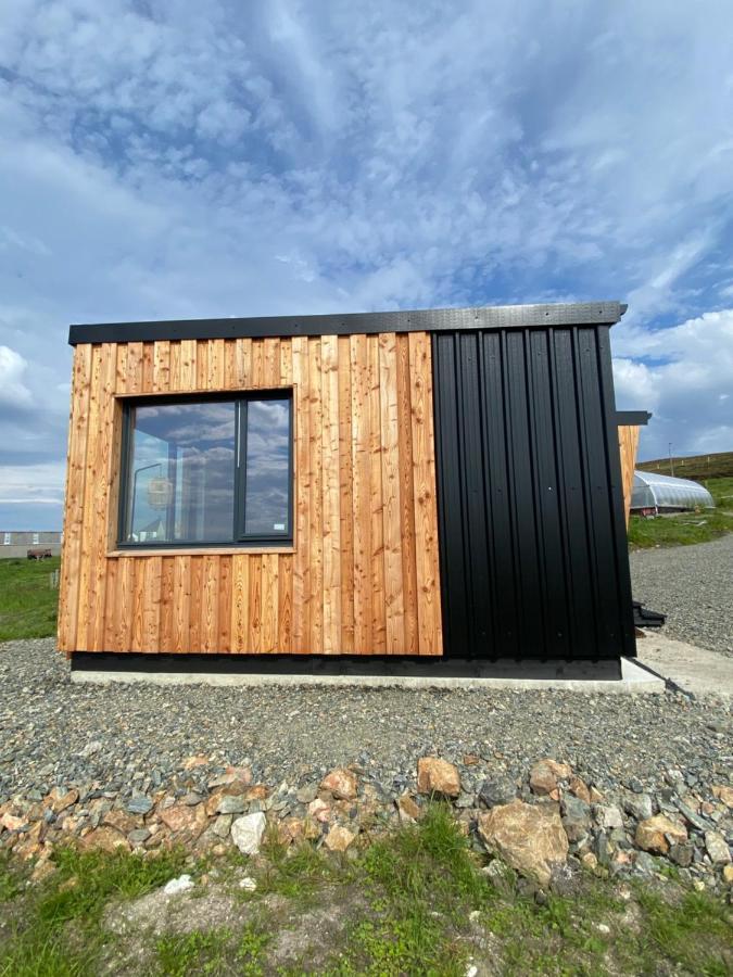 Unique Luxurious Cabin On Sea View Working Croft Villa Garrabost Buitenkant foto